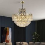 Classic crystal chandelier
